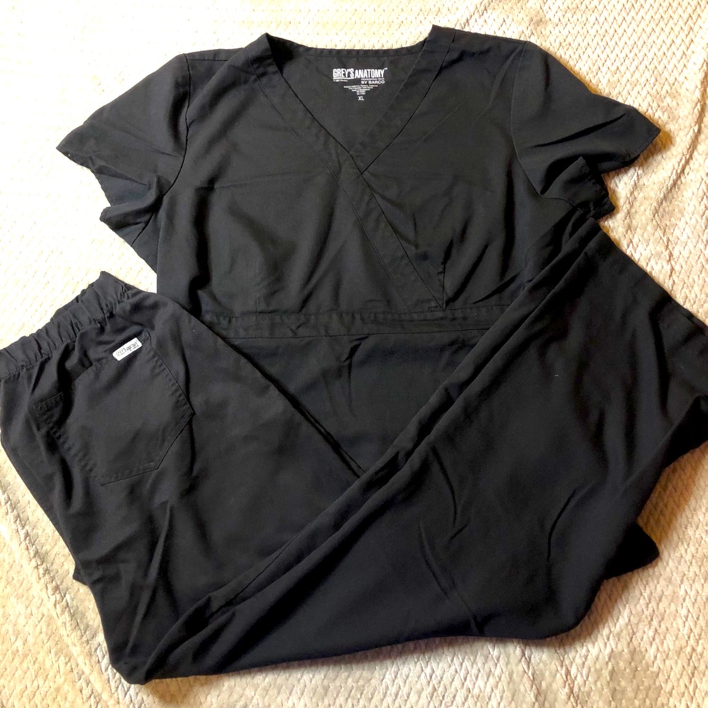 Greys Anatomy Set Top XL Pants L